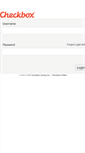 Mobile Screenshot of caliper.checkboxonline.com