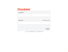 Tablet Screenshot of caliper.checkboxonline.com
